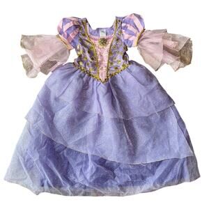 DISNEY Castle Collection Rapunzel Purple & Pink Princess Gown (9/10, 140cm)